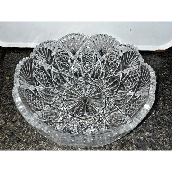 Mikasa Hoya Cut Glass Bowl - Picture 2 of 4